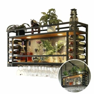 Wall Mounted Wine Rack